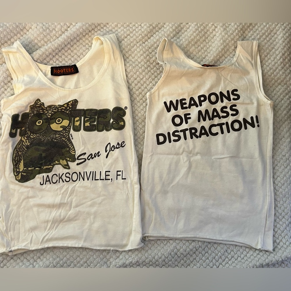 Retro Hooters Uniform Tank - Camo